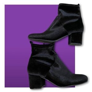 Nine West • Velvet Booties